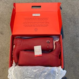 Hunter women’s tall rain boots